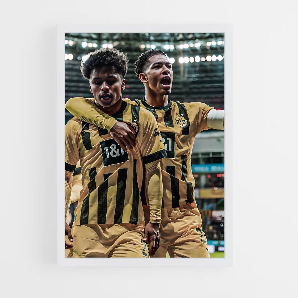 Poster La Fête Jaune et Noire (vue 3)